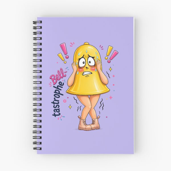 Item preview, Bell-tastrophe – Cute Teacher Humor Illustration for Educators designed and sold by Classroom Crew Studio.