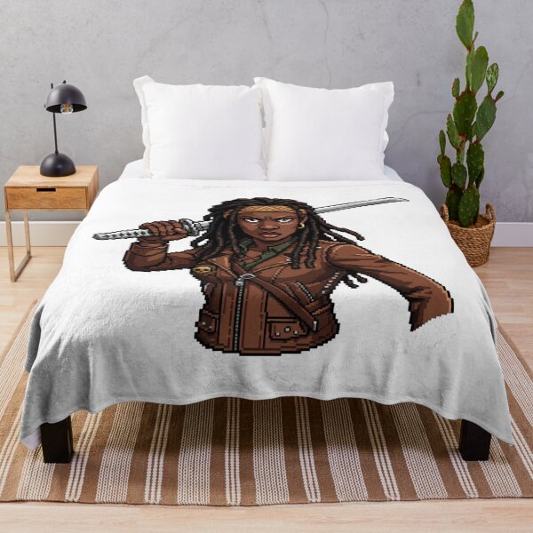 Item preview, Katana Warrior Pixel Art designed and sold by teamzeta.