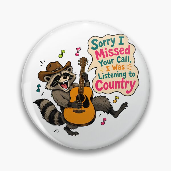Item preview, Listening To Country Raccoon Playing Acoustic Guitar designed and sold by chattsuede.