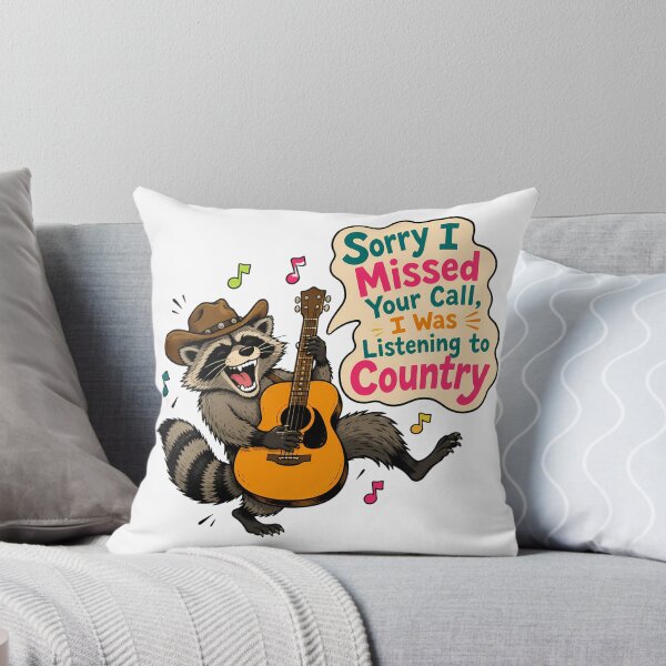 Item preview, Listening To Country Raccoon Playing Acoustic Guitar designed and sold by chattsuede.
