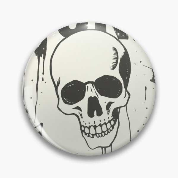 Item preview, Vintage Distressed Punk Skull Zine Art designed and sold by ERODED SELF.