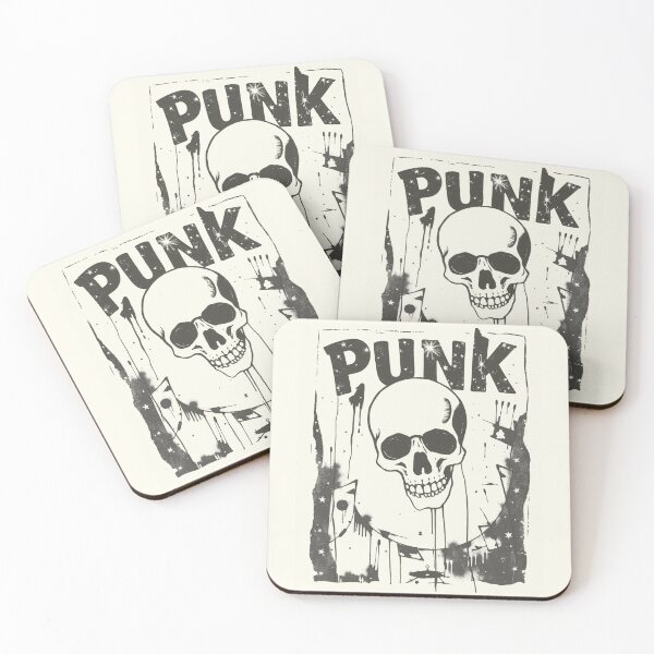 Item preview, Vintage Distressed Punk Skull Zine Art designed and sold by ERODED SELF.