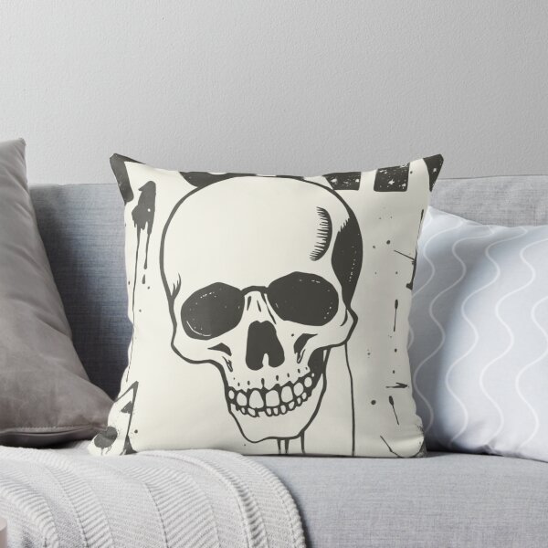 Item preview, Vintage Distressed Punk Skull Zine Art designed and sold by ERODED SELF.