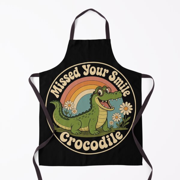 Item preview, Missed Your Smile Crocodile designed and sold by LeSoniPapaPrint.