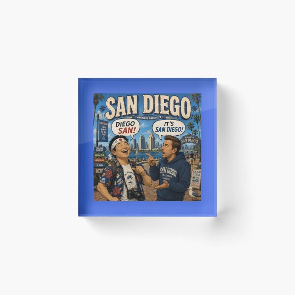 Item preview, San Diego Funny Travel Pun California Tourist Humor Design designed and sold by Hornace88studio.