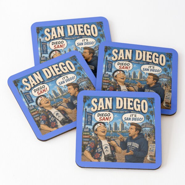 Item preview, San Diego Funny Travel Pun California Tourist Humor Design designed and sold by Hornace88studio.