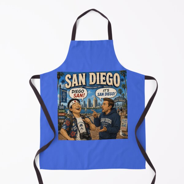 Item preview, San Diego Funny Travel Pun California Tourist Humor Design designed and sold by Hornace88studio.