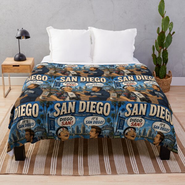 Item preview, San Diego Funny Travel Pun California Tourist Humor Design designed and sold by Hornace88studio.