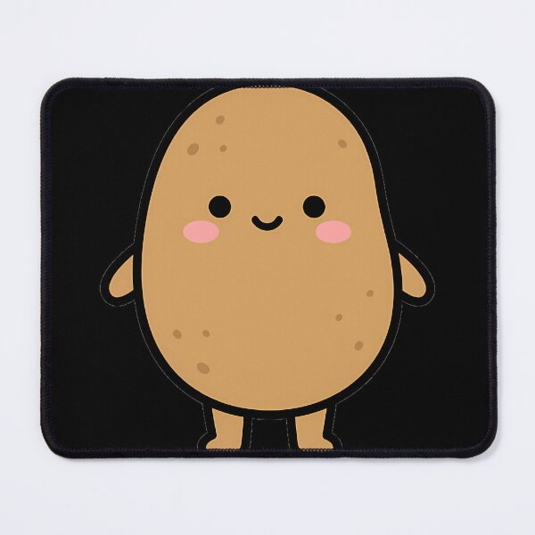 Item preview, Cute Kawaii Potato Illustration Funny Food Design designed and sold by OddySpud.apparel.