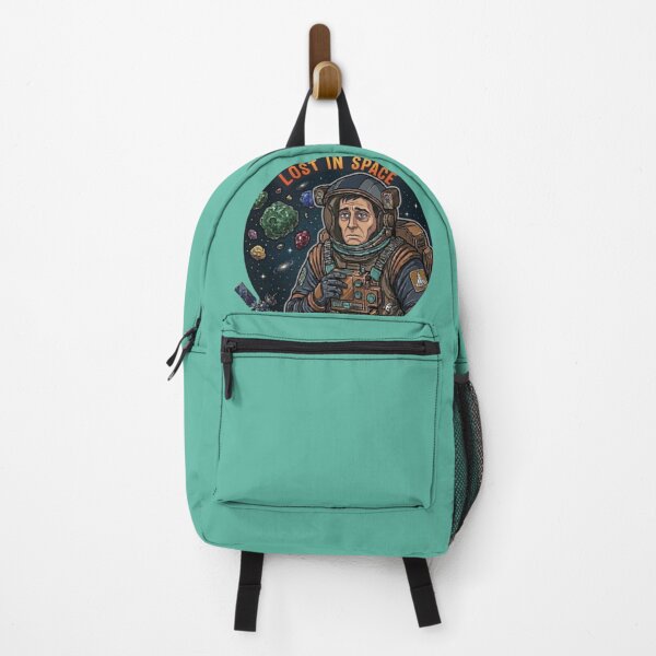 Item preview, Lost In Space Astronaut – Funny Tired Retro Sci-Fi Spacesuit Graphic designed and sold by Northern Glow Art.