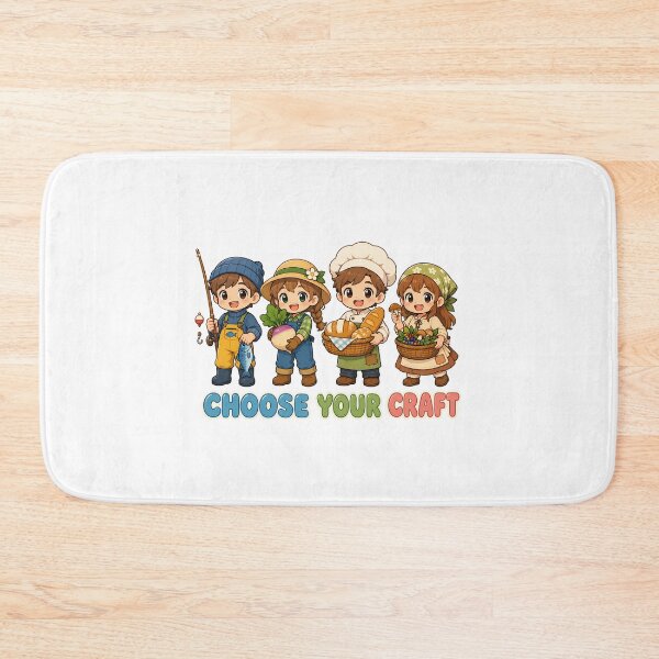 Item preview, Choose Your Craft Cozy Gamer Angler Farmer Baker Forager designed and sold by chattsuede.