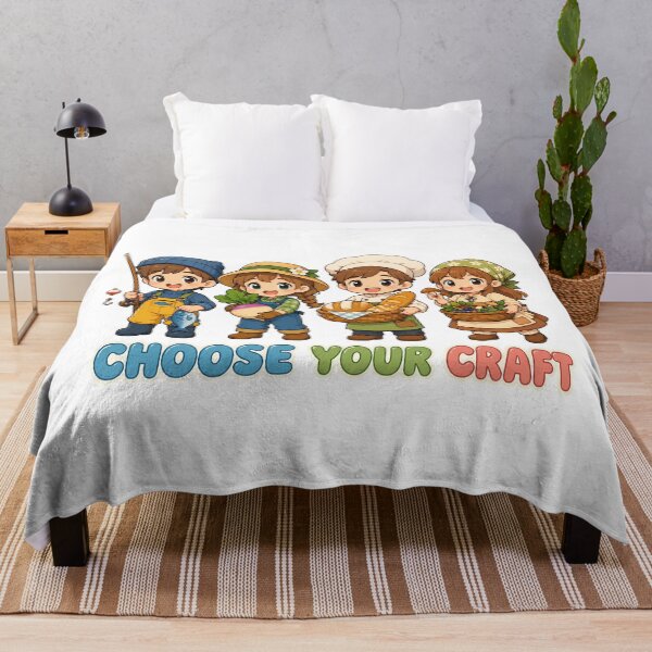 Item preview, Choose Your Craft Cozy Gamer Angler Farmer Baker Forager designed and sold by chattsuede.
