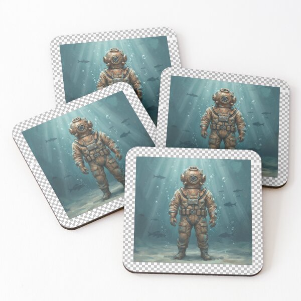 Item preview, Vintage Diving Suit designed and sold by Aliumcollection.