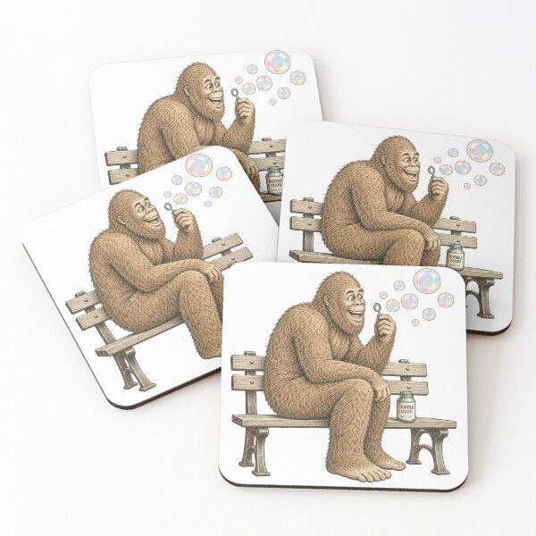 Item preview, Bigfoot Blowing Bubbles designed and sold by cbfineart.