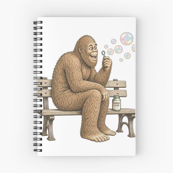 Item preview, Bigfoot Blowing Bubbles designed and sold by cbfineart.