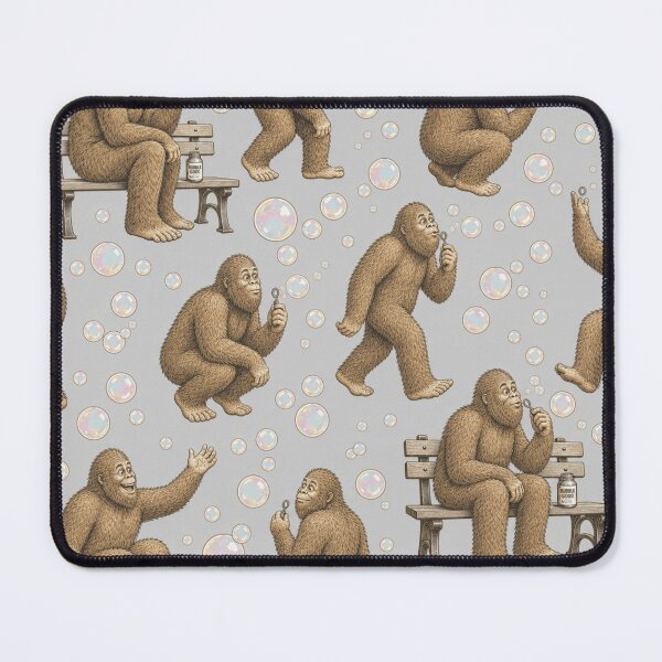 Item preview, Bigfoot Blowing Bubbles designed and sold by cbfineart.