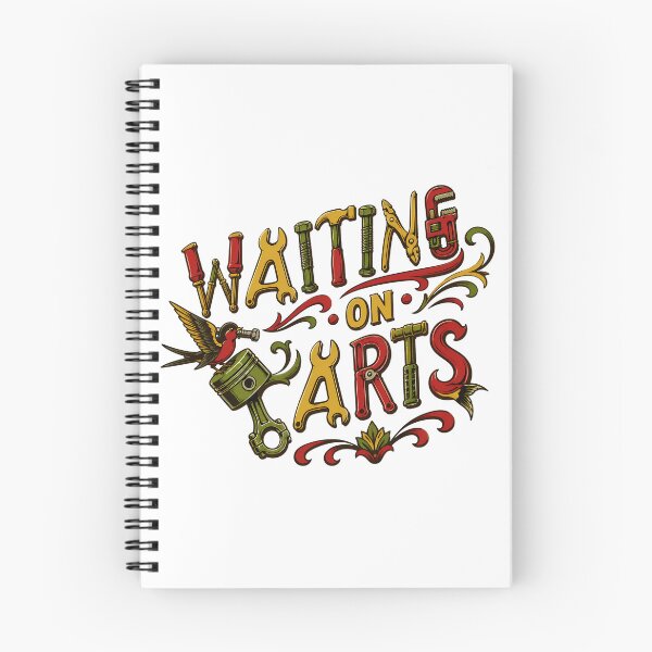 Item preview, Waiting on Parts Mechanic Garage Automotive Enthusiast designed and sold by chattsuede.