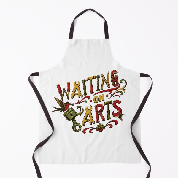 Item preview, Waiting on Parts Mechanic Garage Automotive Enthusiast designed and sold by chattsuede.