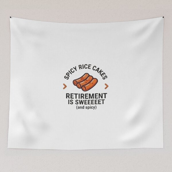 Item preview, Funny Korean Retirement Shirt – Spicy Rice Cake Lover, K-Culture Retiree Gift, Korean Food & Retirement Humor T-Shirt designed and sold by SunAndJune.