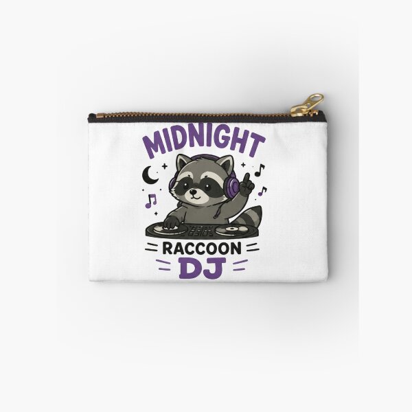 Item preview, Midnight Raccoon DJ Sticker | Cute Kawaii Trash Panda Music Lover Gift designed and sold by bkeer abobkr.