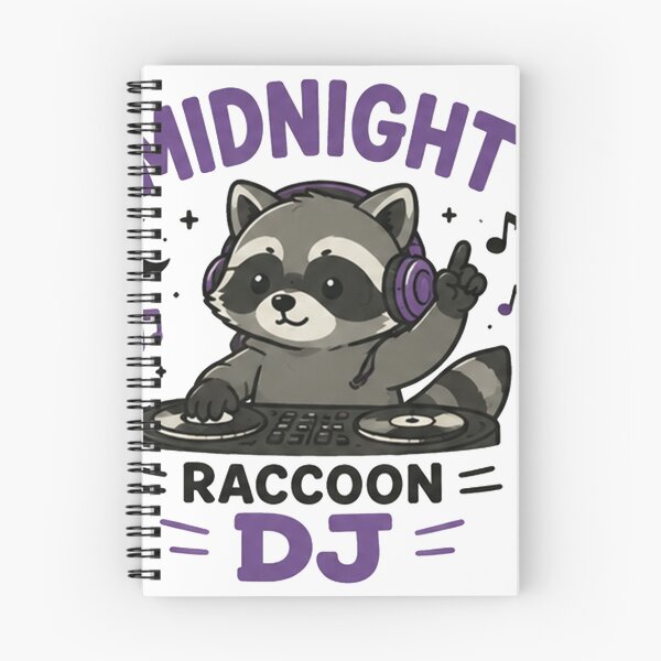 Item preview, Midnight Raccoon DJ Sticker | Cute Kawaii Trash Panda Music Lover Gift designed and sold by bkeer abobkr.