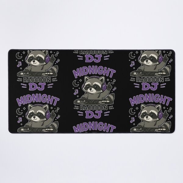 Item preview, Midnight Raccoon DJ Sticker | Cute Kawaii Trash Panda Music Lover Gift designed and sold by bkeer abobkr.