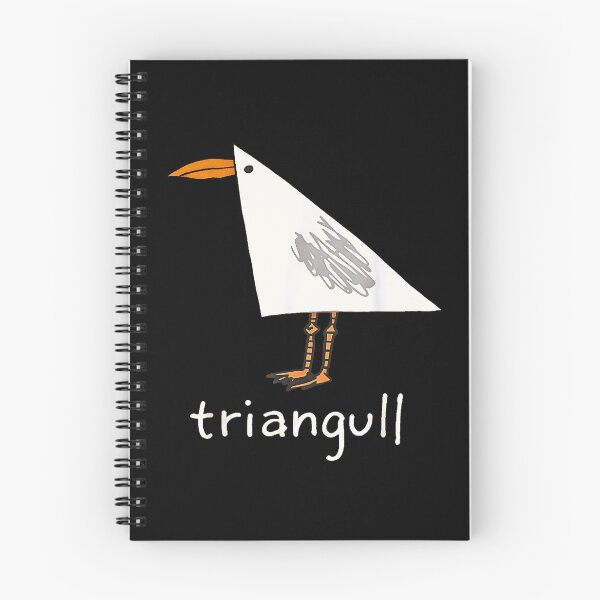 Item preview, Triangull Funny Triangle Seagull Pun Silly Bird designed and sold by Rahamkshop.