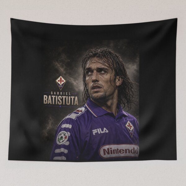 Item preview, Batistuta - Retro Football players 90's designed and sold by ARbyCharlie.
