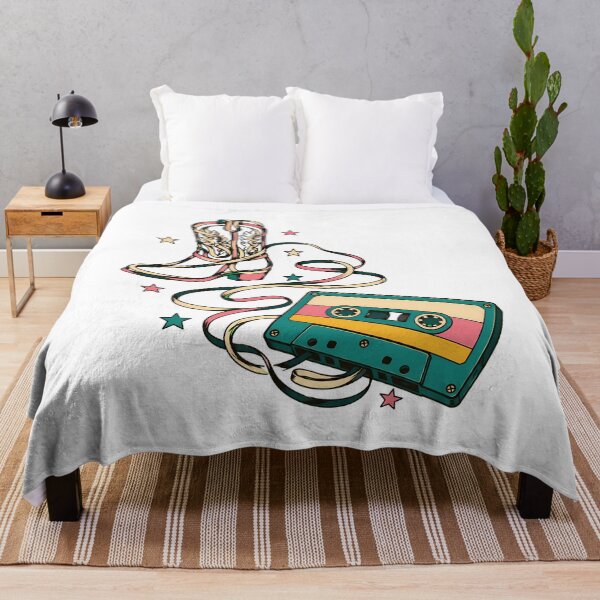 Item preview, Cowboy Boot Cassette Tape Western Nostalgic Vibe designed and sold by chattsuede.