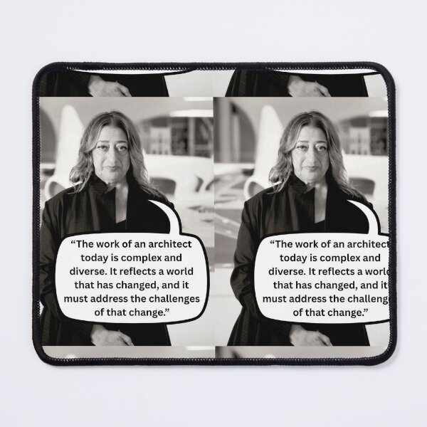 Item preview, Zaha Hadid Architecture Quote designed and sold by Archysketch.