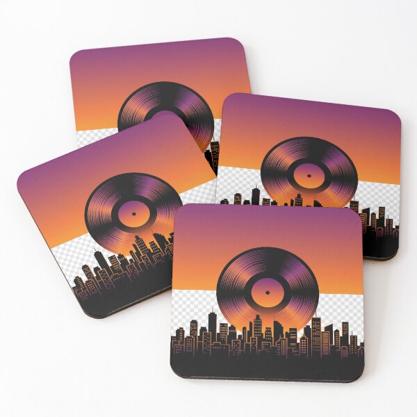 Item preview, Vinyl Record Sunset designed and sold by Aliumcollection.