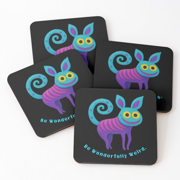 Item preview, Be Wonderfully Weird - Cute Whimsical Creature designed and sold by PatykArt.