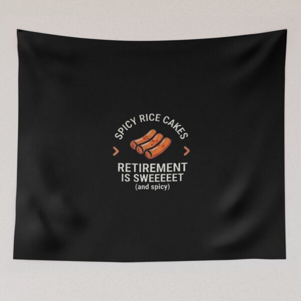Item preview, Funny Korean Retirement Shirt – Spicy Rice Cake Lover, K-Culture Retiree Gift, Korean Food & Retirement Humor T-Shirt designed and sold by SunAndJune.