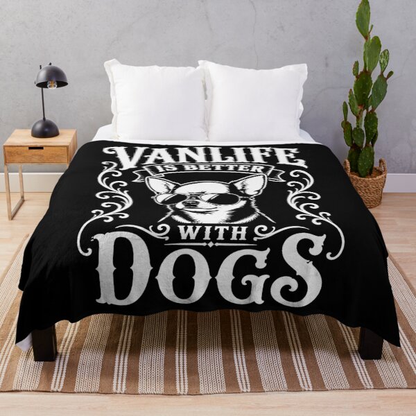 Item preview, VANLIFE Is Better With Dogs chihuahua  Van Life Adventure Design designed and sold by VANLIFE..