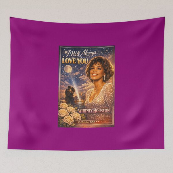 Item preview, Whitney Houston Song Release Poster designed and sold by Halifaxartguy.