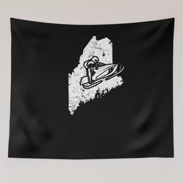 Item preview, Snowmobile Racing Shirt Maine Snowmobile Machine designed and sold by shoppzee.