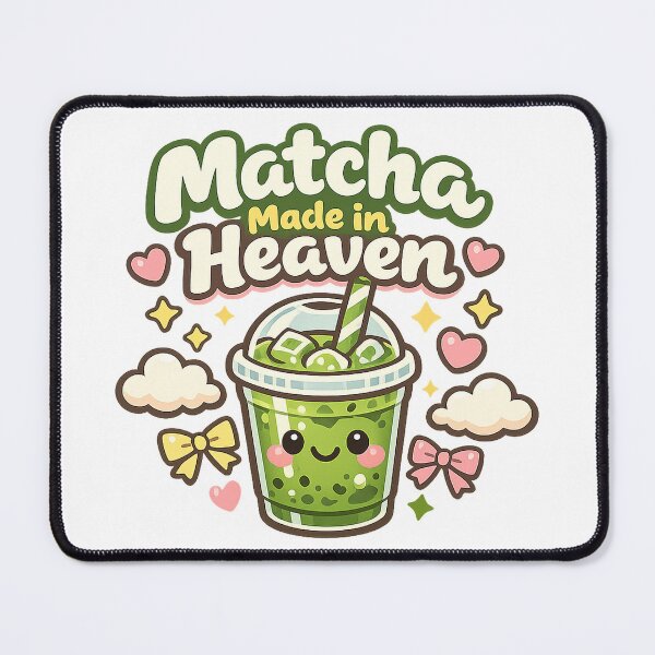 Item preview, Matcha Made in Heaven Cute Kawaii Iced Green Tea Graphic Tee designed and sold by TM DESIGNS AND MORE.