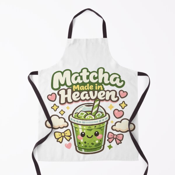 Item preview, Matcha Made in Heaven Cute Kawaii Iced Green Tea Graphic Tee designed and sold by TM DESIGNS AND MORE.