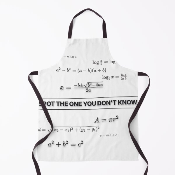 Item preview, Spot the One You Don’t Know – Math Formula Challenge for Students & Teachers designed and sold by CalmWorldShop.