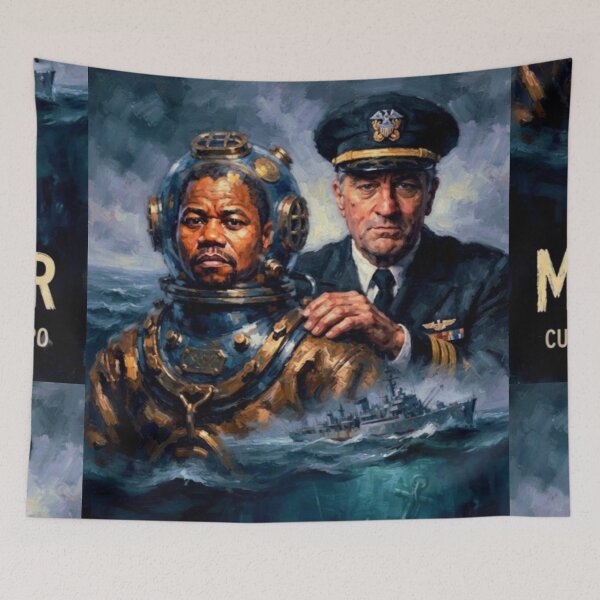 Item preview, Men of Honor Naval Drama Fine Art Tribute designed and sold by Art's Diner.