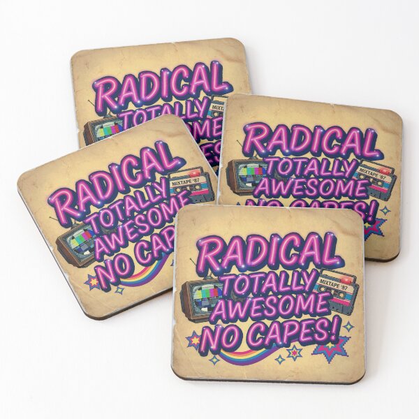 Item preview, Radical Totally Awesome No Capes designed and sold by casamomo.