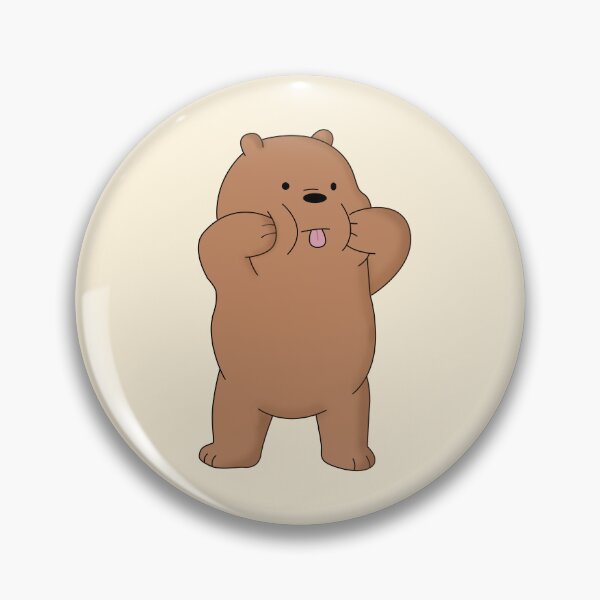 Item preview, We Bare Bears™ Grizzly bear designed and sold by karamram.