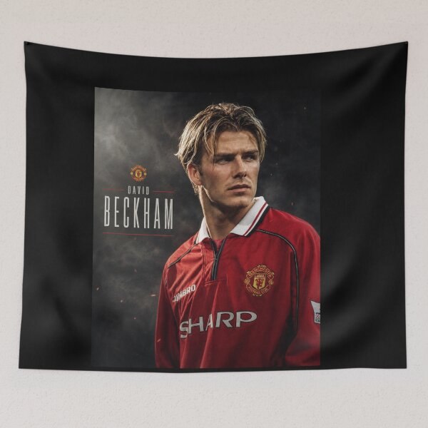 Item preview, David Beckham - Retro Football players 90's designed and sold by ARbyCharlie.