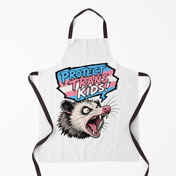 Item preview, Protect Trans Kids Opossum Grungy Advocate Pride designed and sold by chattsuede.
