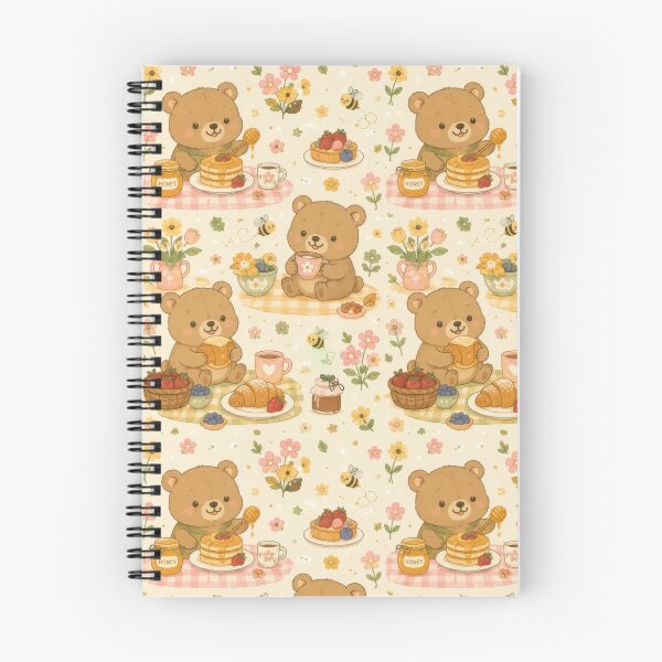 Item preview, Bear Cozy Spring Honey Brunch Pattern designed and sold by Soft Berry Studio.