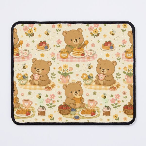 Item preview, Bear Cozy Spring Honey Brunch Pattern designed and sold by Soft Berry Studio.
