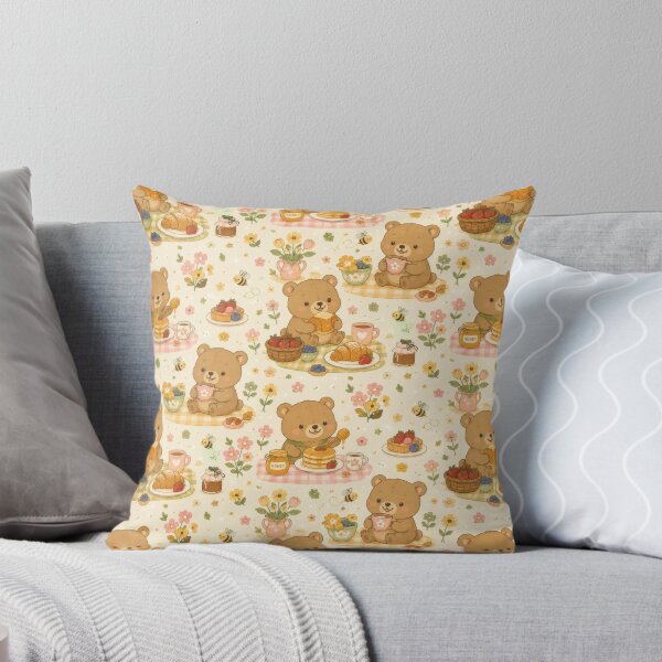 Item preview, Bear Cozy Spring Honey Brunch Pattern designed and sold by Soft Berry Studio.