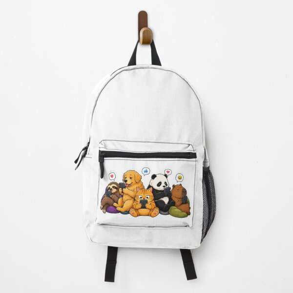 Item preview, Animals on Beanbags Scrolling Social Media designed and sold by Snurly.