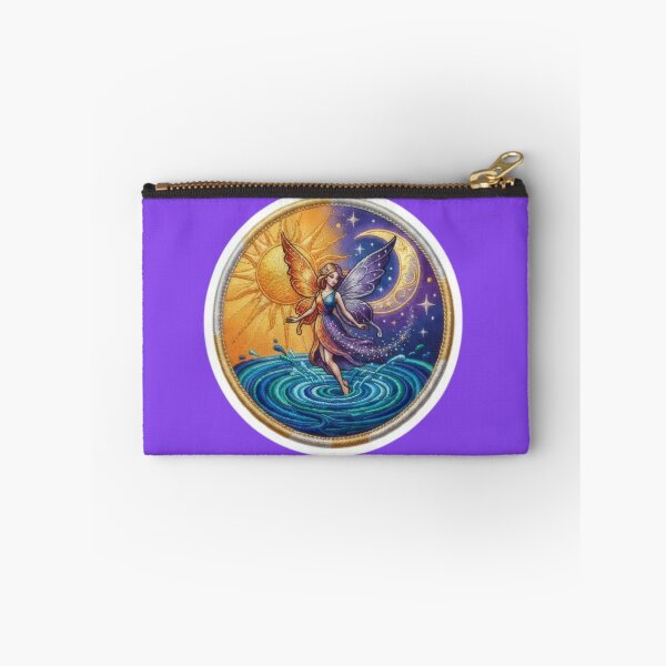 Item preview, Sun and Moon Balance Fairy Celestial Embroidered Patch Style  designed and sold by Azurart2.