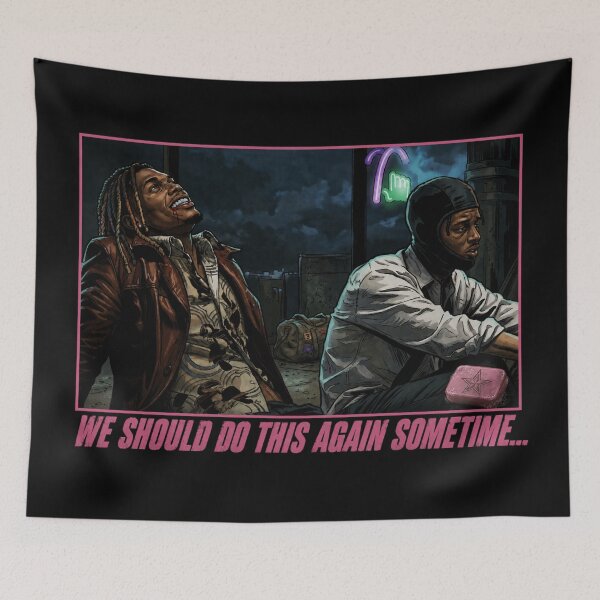Item preview, CeeDee Lamb & George Pickens – Dallas Cowboys Fight Club Parody designed and sold by 998lc.
